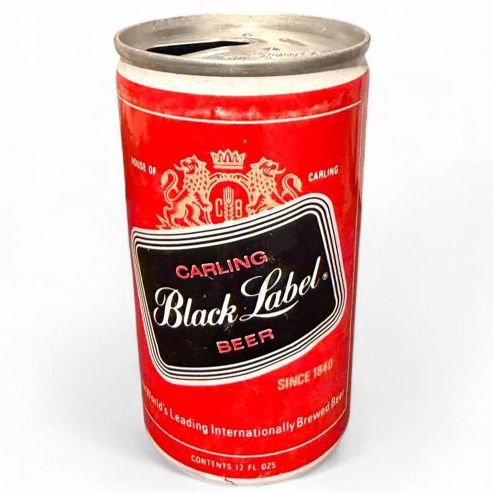 Carling Black Label 12oz aluminum